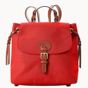 Dooney & Bourke Red Small Backpack